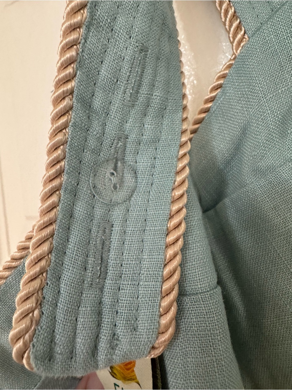 Farm Rio Royal Sea Maxi Dress - Picture 10 of 10